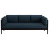 TIPTOE Sofas Und Liegen-Easy 3-Sitzer-Sofa, Graphitschwarz - Mitternachtsblau