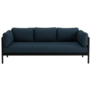 TIPTOE Sofas Und Liegen-Easy 3-Sitzer-Sofa, Graphitschwarz - Mitternachtsblau
