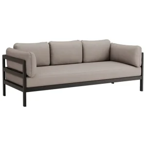 Ornu00e4s Sofas Und Liegen-TIPTOE Easy 3-Sitzer-Sofa, Graphitschwarz - Sandbeige