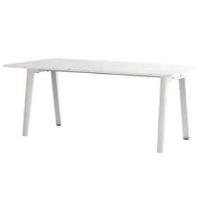 TIPTOE Tische-New Modern Tisch, 190 x 95 cm, rec. Kunststoff - Wolkenweiß