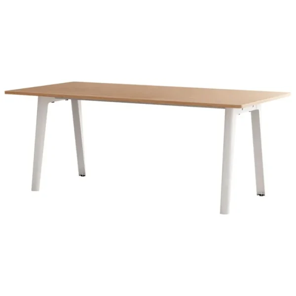 Stolab Tische-TIPTOE New Modern Tisch, 190 x 95 cm, Eiche - Wolkenweiß