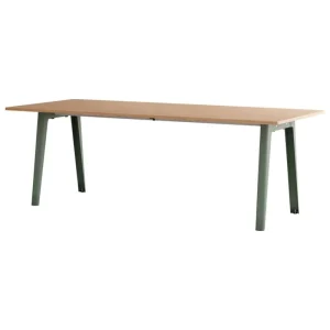 TIPTOE Tische-New Modern Tisch, 220 x 95 cm, Eiche - Eukalyptusgrau