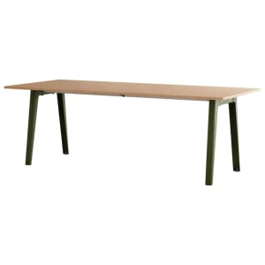TIPTOE Tische-New Modern Tisch, 220 x 95 cm, Eiche - Rosmaringrün