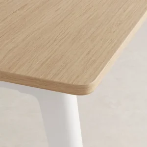 Artek Tische-TIPTOE New Modern Tisch, 220 x 95 cm, Eiche - Wolkenweiß