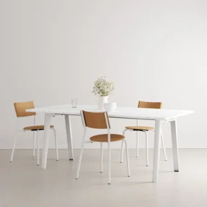 TIPTOE Tische-New Modern Tisch, 190 x 95 cm, rec. Kunststoff - Wolkenweiß