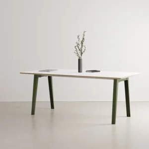 Normann Copenhagen Tische-TIPTOE New Modern Tisch, 190 x 95 cm, weißes Laminat - Rosmaringrün