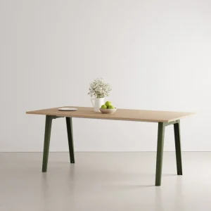 TIPTOE Tische-New Modern Tisch, 190 x 95 cm, Eiche - Rosmaringrün
