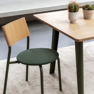 TIPTOE Tische-New Modern Tisch, 220 x 95 cm, Eiche - Rosmaringrün