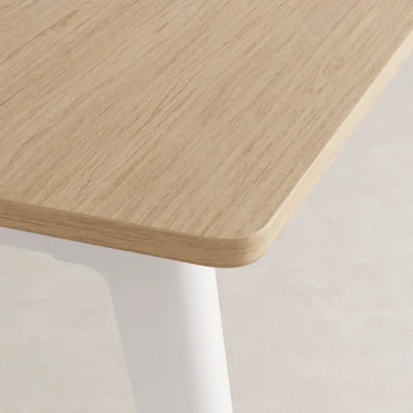 Stolab Tische-TIPTOE New Modern Tisch, 190 x 95 cm, Eiche - Wolkenweiß