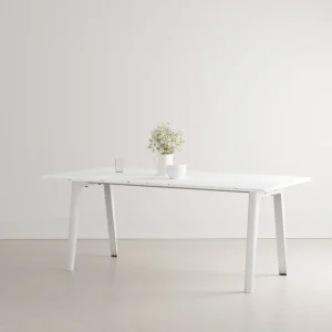 TIPTOE Tische-New Modern Tisch, 190 x 95 cm, rec. Kunststoff - Wolkenweiß