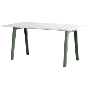 &New Tische-TIPTOE New Modern Tisch, 160 × 95 cm, rec. Kunststoff - Eukalyptusgrau