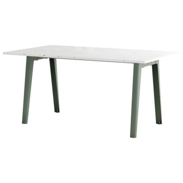 &New Tische-TIPTOE New Modern Tisch, 160 × 95 cm, rec. Kunststoff - Eukalyptusgrau