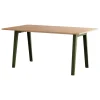 ferm LIVING Tische-TIPTOE New Modern Tisch, 160 × 95 cm, Eiche - Rosmaringrün