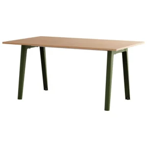 ferm LIVING Tische-TIPTOE New Modern Tisch, 160 × 95 cm, Eiche - Rosmaringrün