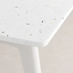 &New Tische-TIPTOE New Modern Tisch, 160 × 95 cm, rec. Kunststoff - Eukalyptusgrau