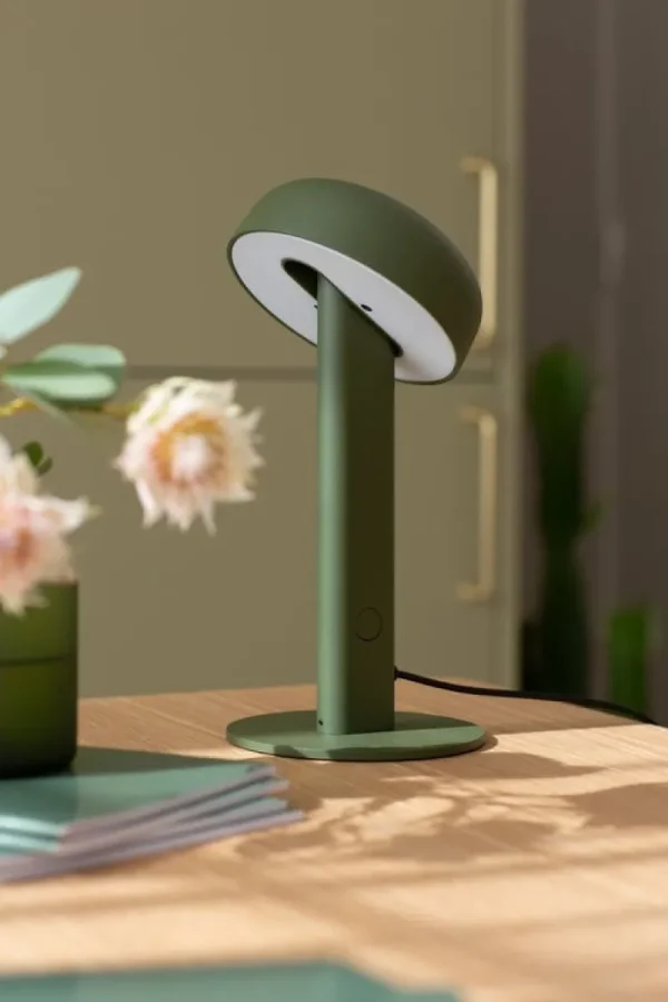 TIPTOE Tischlampen-Nod Tischleuchte, Graugrün