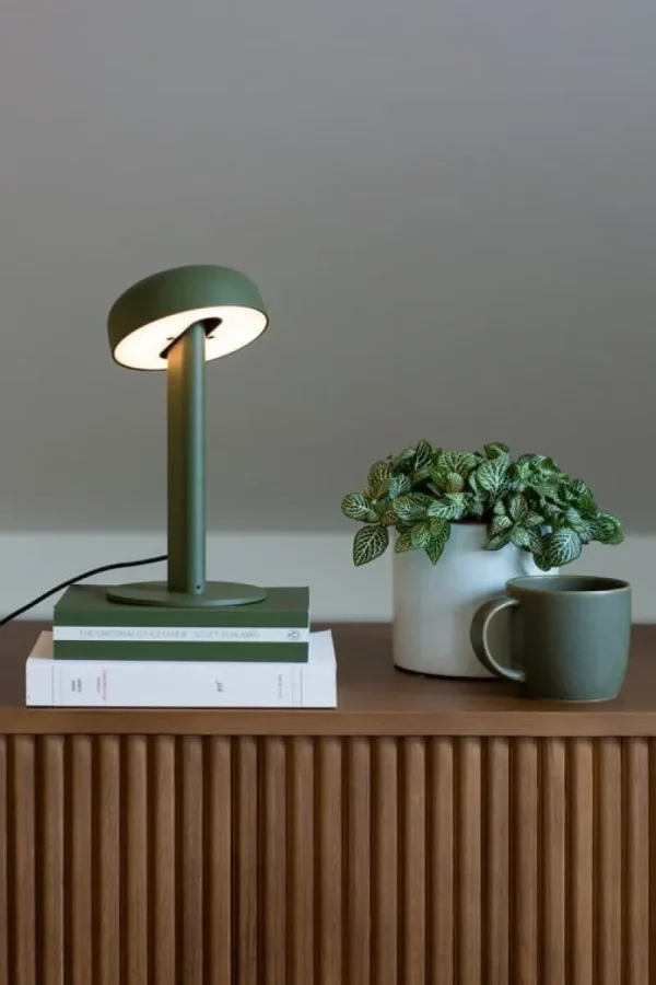TIPTOE Tischlampen-Nod Tischleuchte, Graugrün