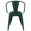 &Tradition Sitzgelegenheiten-Tolix A56 Stuhl, Empire Green, matt fein strukturiert