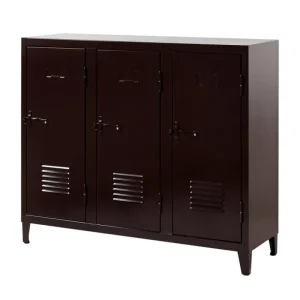 Muuto Aufbewahrungsmöbel-Tolix B3 Schrank, braun-schwarz
