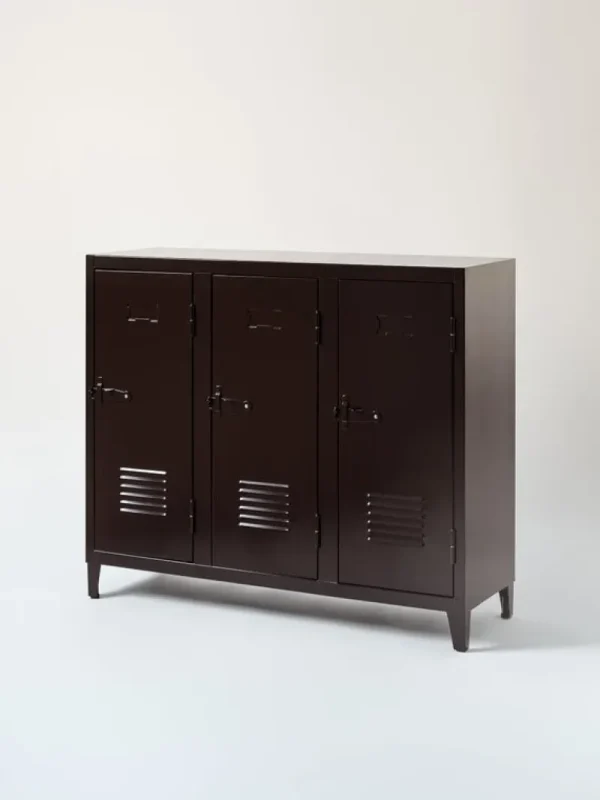 Muuto Aufbewahrungsmöbel-Tolix B3 Schrank, braun-schwarz