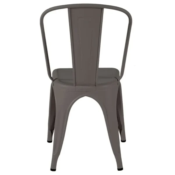 Stolab Sitzgelegenheiten-Tolix Chair A, mattes Gris de Paris
