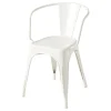 Artek Sitzgelegenheiten-Tolix Sessel A56, glänzend weiß