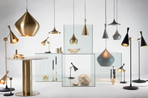 Warm Nordic Deckenleuchten-Tom Dixon Beat Fat LED Pendelleuchte, Messing gebürstet