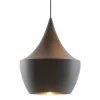 Petite Friture Deckenleuchten-Tom Dixon Beat Fat LED-Pendelleuchte, Schwarz