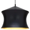 Tom Dixon Deckenleuchten-Beat Waist LED Pendelleuchte, Schwarz