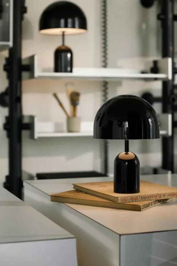 Tom Dixon Außenbeleuchtung | Tischlampen^Bell LED-Tischleuchte, tragbar, Schwarz