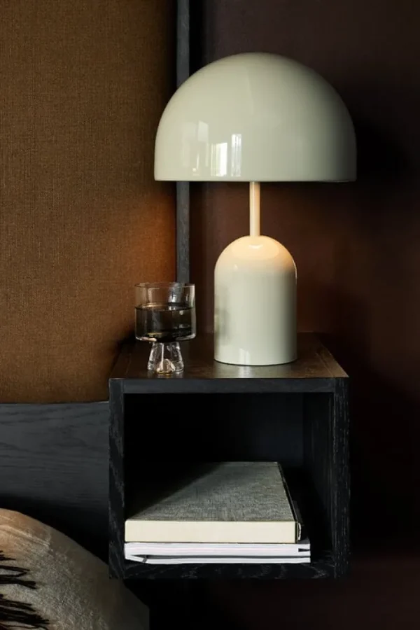 Kartell Tischlampen-Tom Dixon Bell LED-Tischleuchte, grau