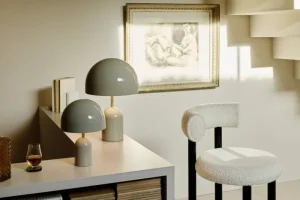 Kartell Tischlampen-Tom Dixon Bell LED-Tischleuchte, grau