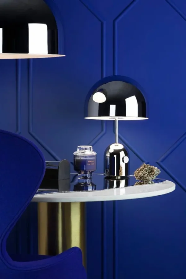Graypants Tischlampen-Tom Dixon Bell Tischleuchte, LED, silber