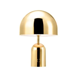 Tom Dixon Außenbeleuchtung | Tischlampen^Bell tragbare LED-Tischleuchte, gold