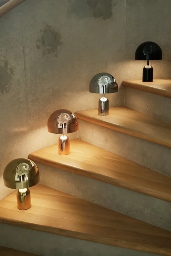 Tom Dixon Außenbeleuchtung | Tischlampen^Bell tragbare LED-Tischleuchte, gold