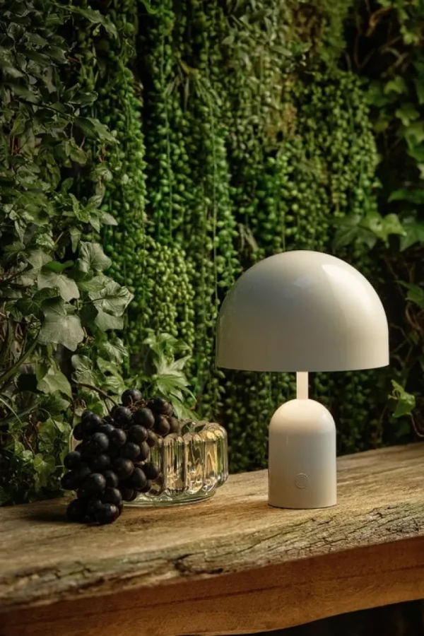 Tom Dixon Außenbeleuchtung | Tischlampen^Bell tragbare LED-Tischleuchte, grau