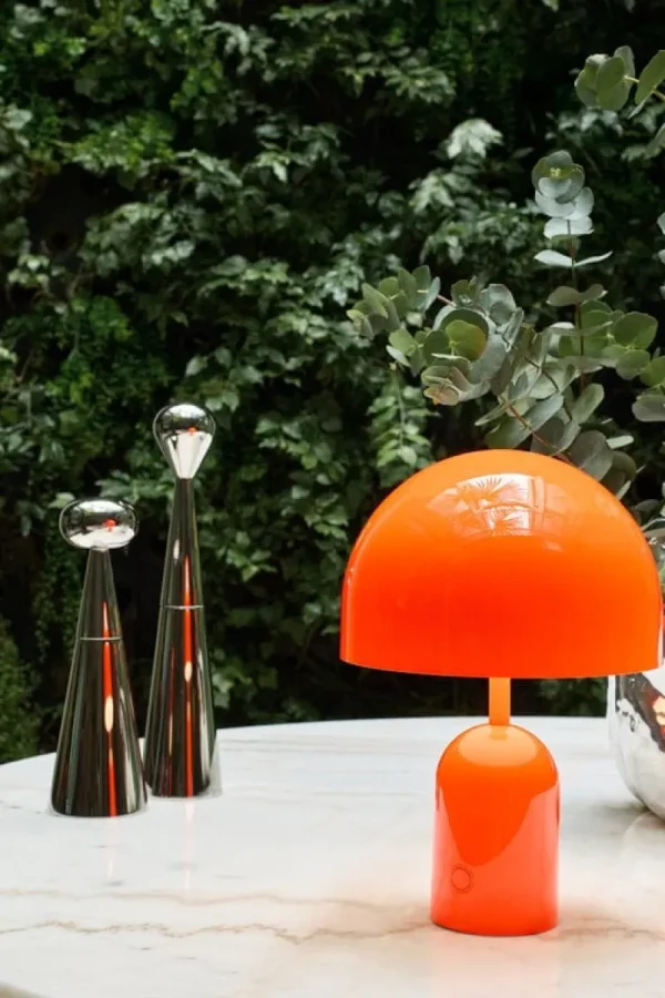 Tom Dixon Außenbeleuchtung | Tischlampen^Bell tragbare LED-Tischleuchte, fluoro