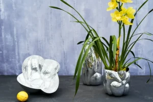 Tom Dixon Geschirr | Vasen^Cloud Gefäß, hoch, Silber