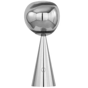 Tom Dixon Außenbeleuchtung | Tischlampen^Melt LED-Tischleuchte, tragbar, Silber