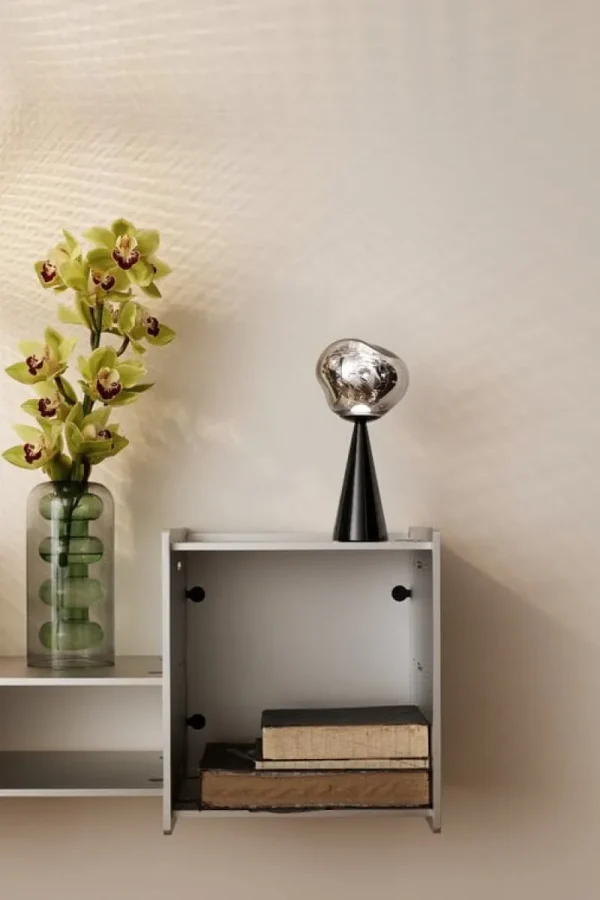 Tom Dixon Außenbeleuchtung | Tischlampen^Melt LED-Tischleuchte, tragbar, Schwarz