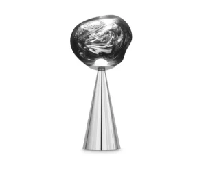 Tom Dixon Außenbeleuchtung | Tischlampen^Melt LED-Tischleuchte, tragbar, Silber