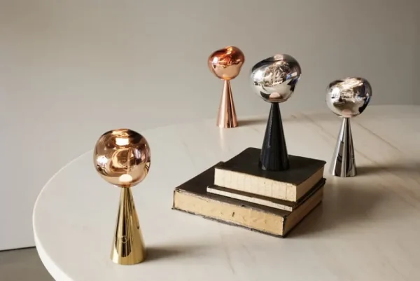 Tom Dixon Außenbeleuchtung | Tischlampen^Melt LED-Tischleuchte, tragbar, Schwarz