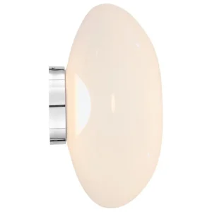 Tekna Wandleuchten-Tom Dixon Melt Surface LED Wandleuchte, Opal - Silber