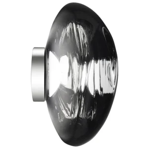 New Works Wandleuchten-Tom Dixon Melt Surface LED-Wandleuchte, Chrom
