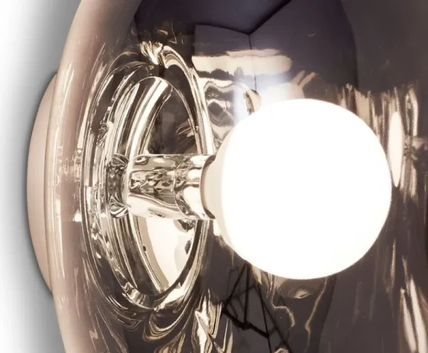 Pholc Wandleuchten-Tom Dixon Melt Surface LED-Wandleuchte, Rauch