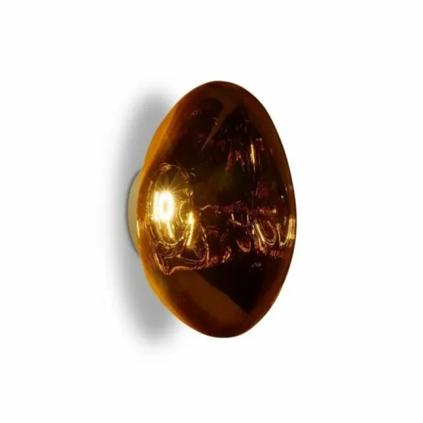 Frama Wandleuchten-Tom Dixon Melt Surface LED-Wandleuchte, Gold