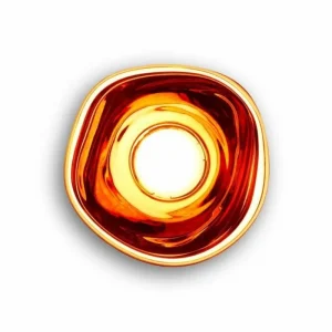 Tom Dixon Wandleuchten-Melt Surface LED-Wandleuchte, Kupfer