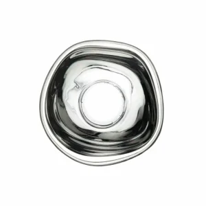 New Works Wandleuchten-Tom Dixon Melt Surface LED-Wandleuchte, Chrom
