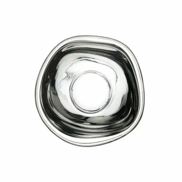 New Works Wandleuchten-Tom Dixon Melt Surface LED-Wandleuchte, Chrom