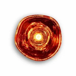 Tom Dixon Wandleuchten-Melt Surface LED-Wandleuchte, Kupfer